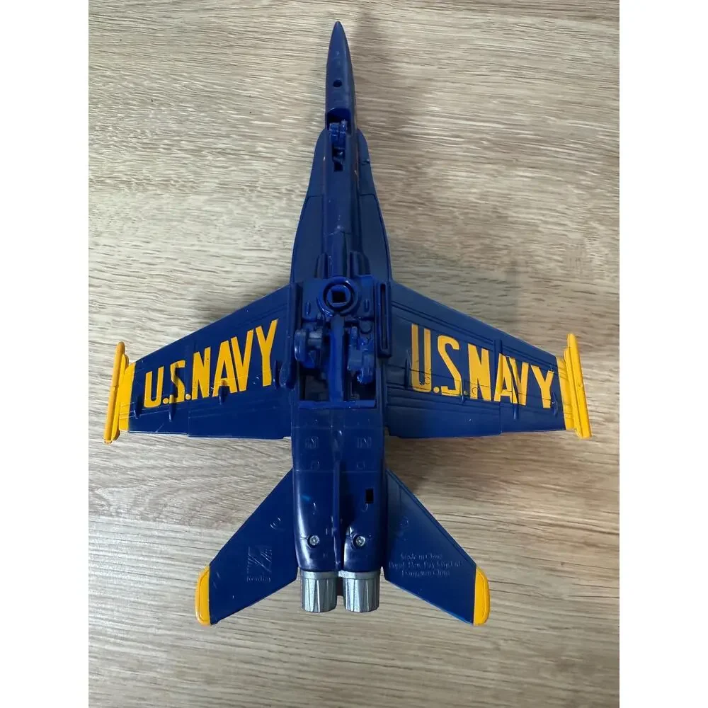 Blue Angels F/A-18 Hornet Plastic Jet | Navy Fighter Plane Model (9